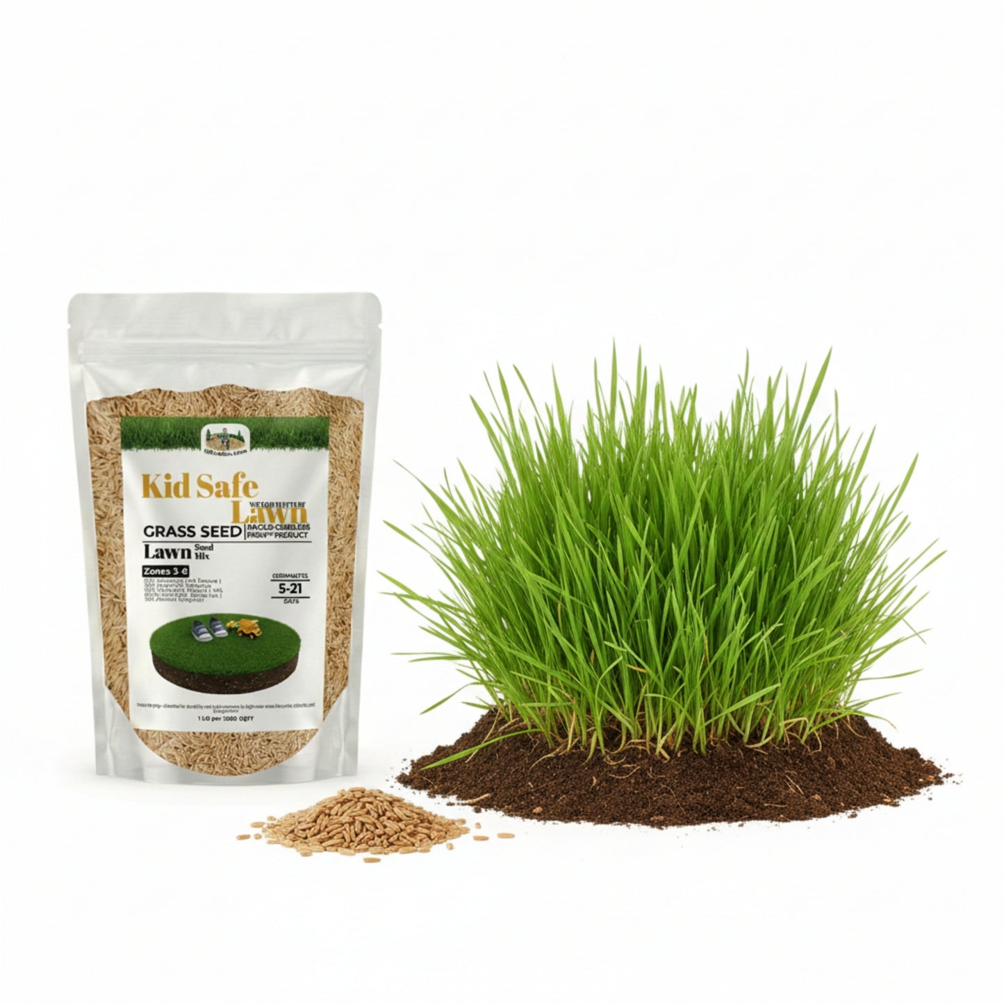 Wicked Tuff Turf Kid Safe Lawn Seed