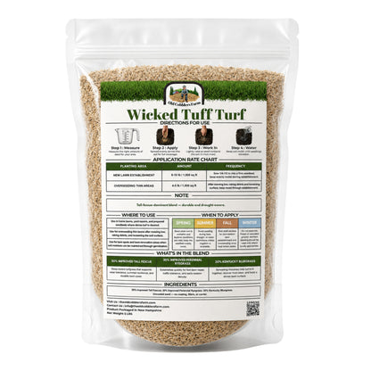Wicked Tuff Turf Elite Fescue Blend Seed