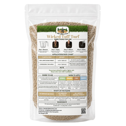 Wicked Tuff Turf Sandy Soil Lawn Seed Mix