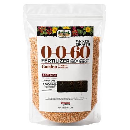 Wicked Growth 0-0-60 Fertilizer - Old Cobblers Farm