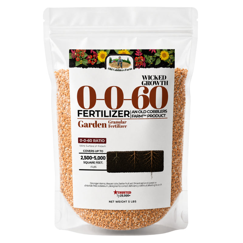 Wicked Growth 0-0-60 Fertilizer - Old Cobblers Farm