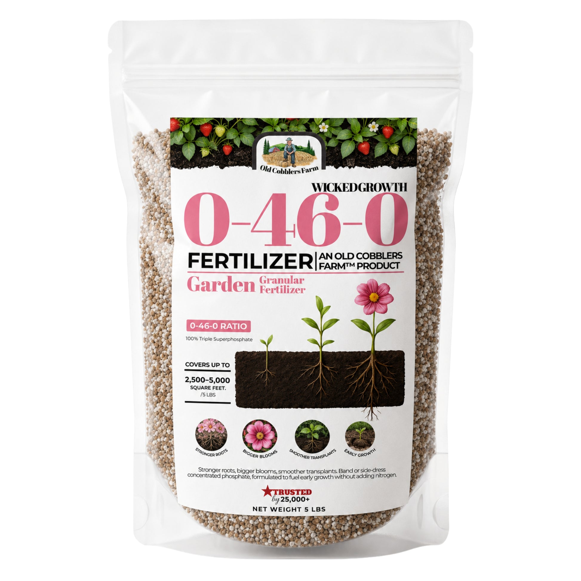 Wicked Growth 0-46-0 Fertilizer - Old Cobblers Farm