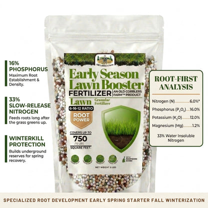 Wicked Growth Early Season Lawn Booster 6-16-12 Fertilizer