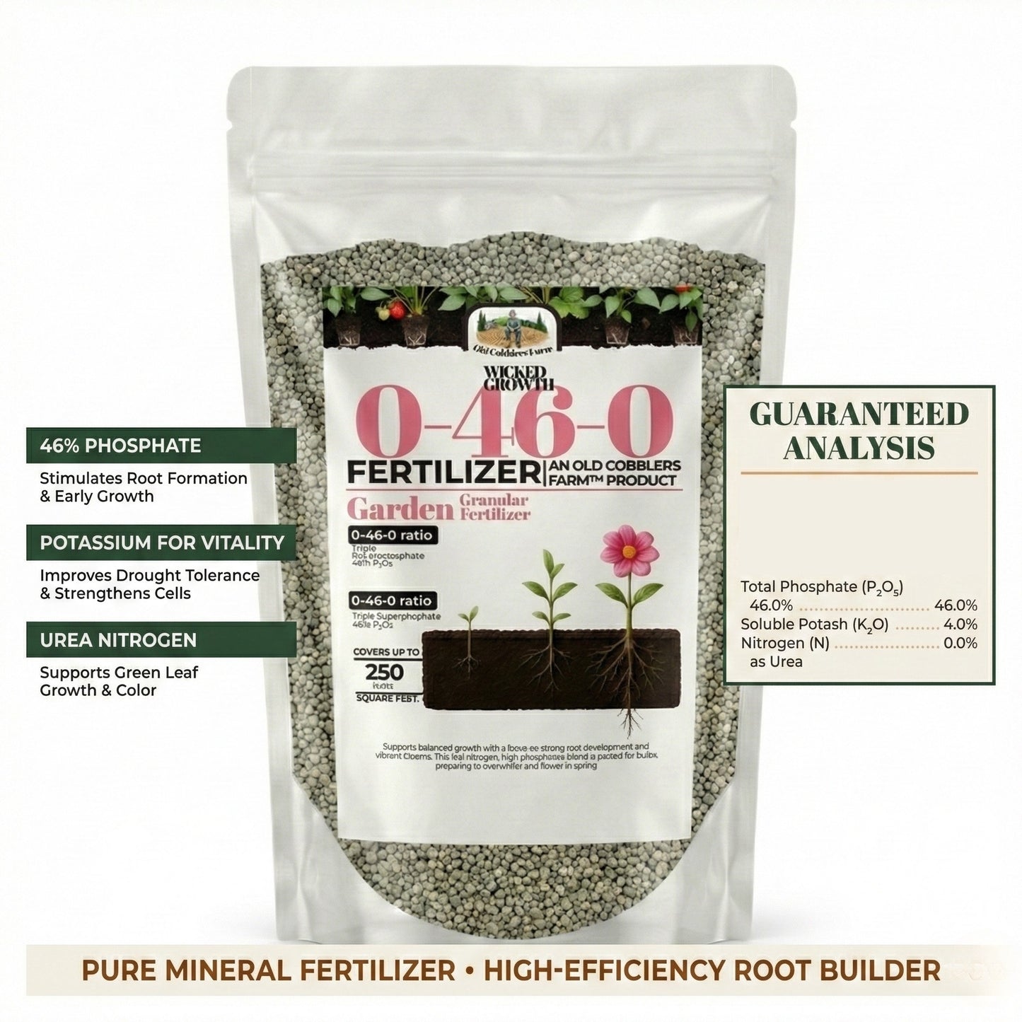 Wicked Growth 0-46-0 Fertilizer