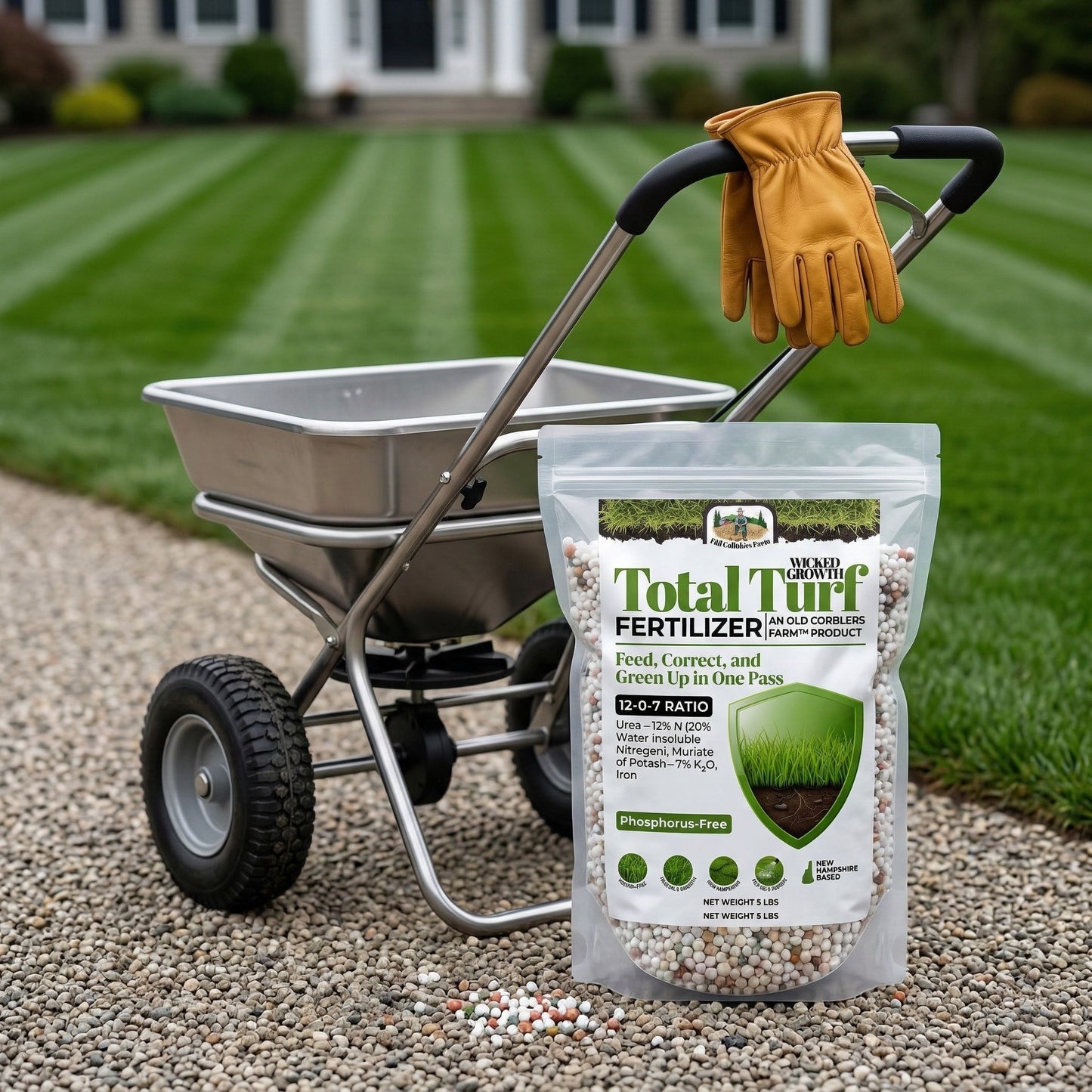 Wicked Growth Total Turf 12-0-7 Fertilizer