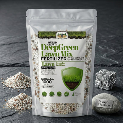 Wicked Growth Deep Green Lawn Mix 20-0-12 Fertilizer