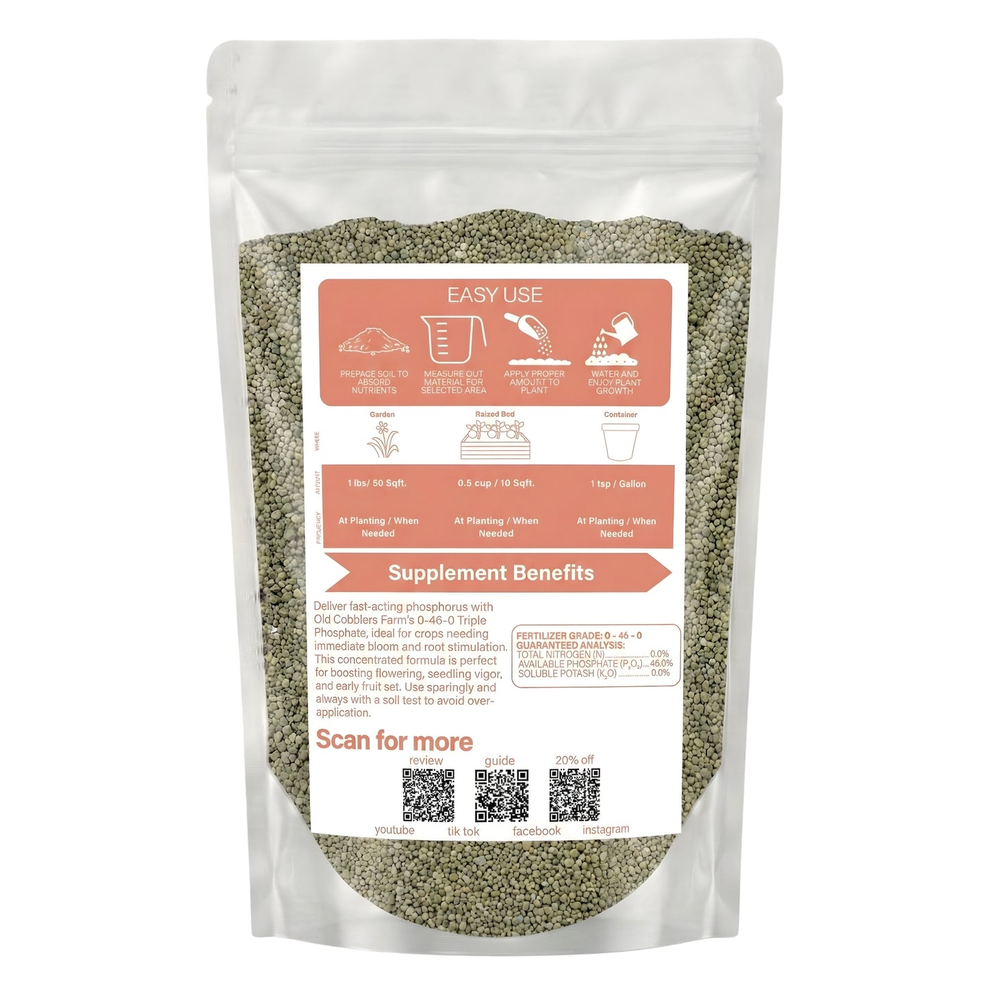 Wicked Growth 0-46-0 Fertilizer