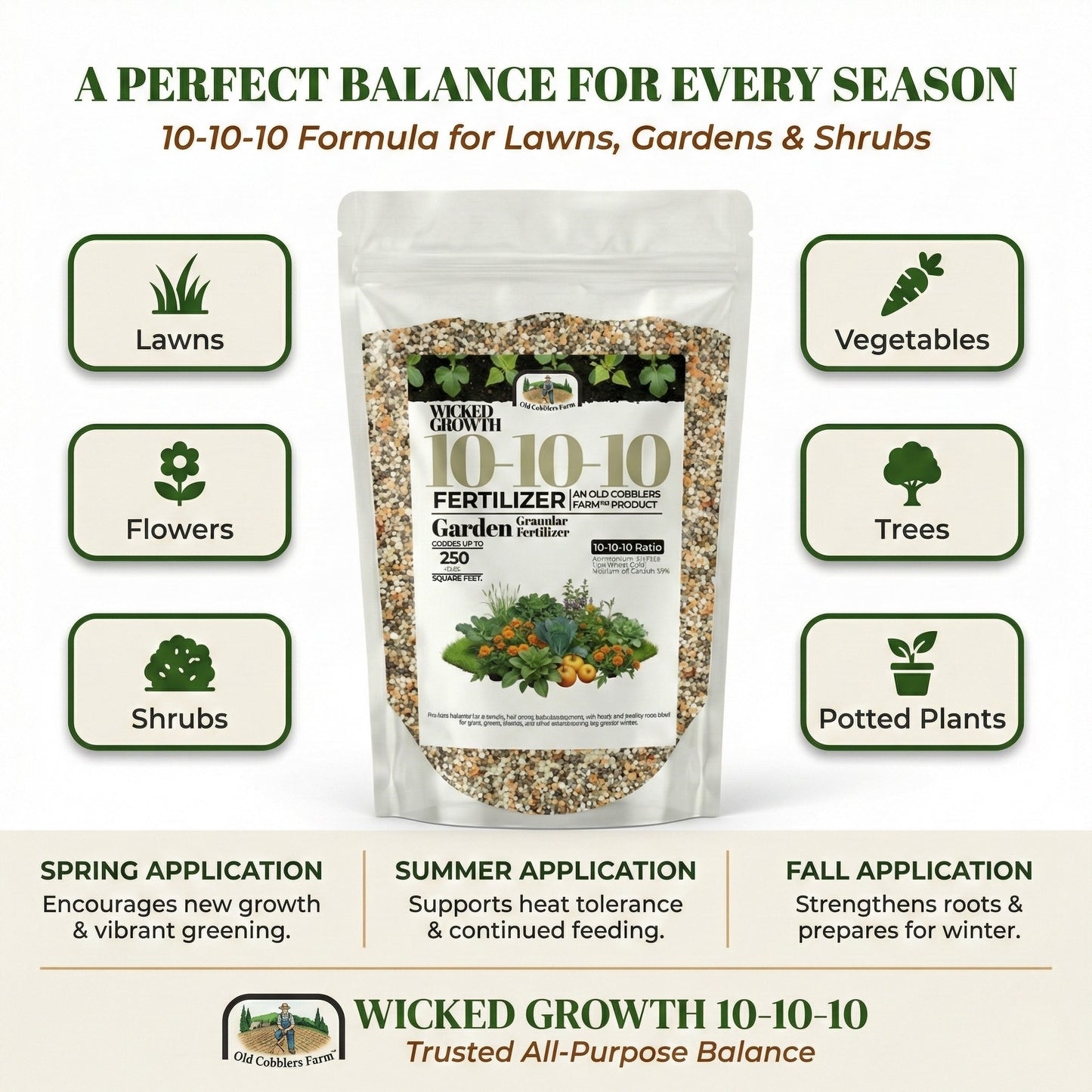 Wicked Growth 10-10-10 Fertilizer