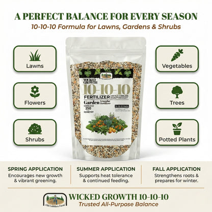 Wicked Growth 10-10-10 Fertilizer