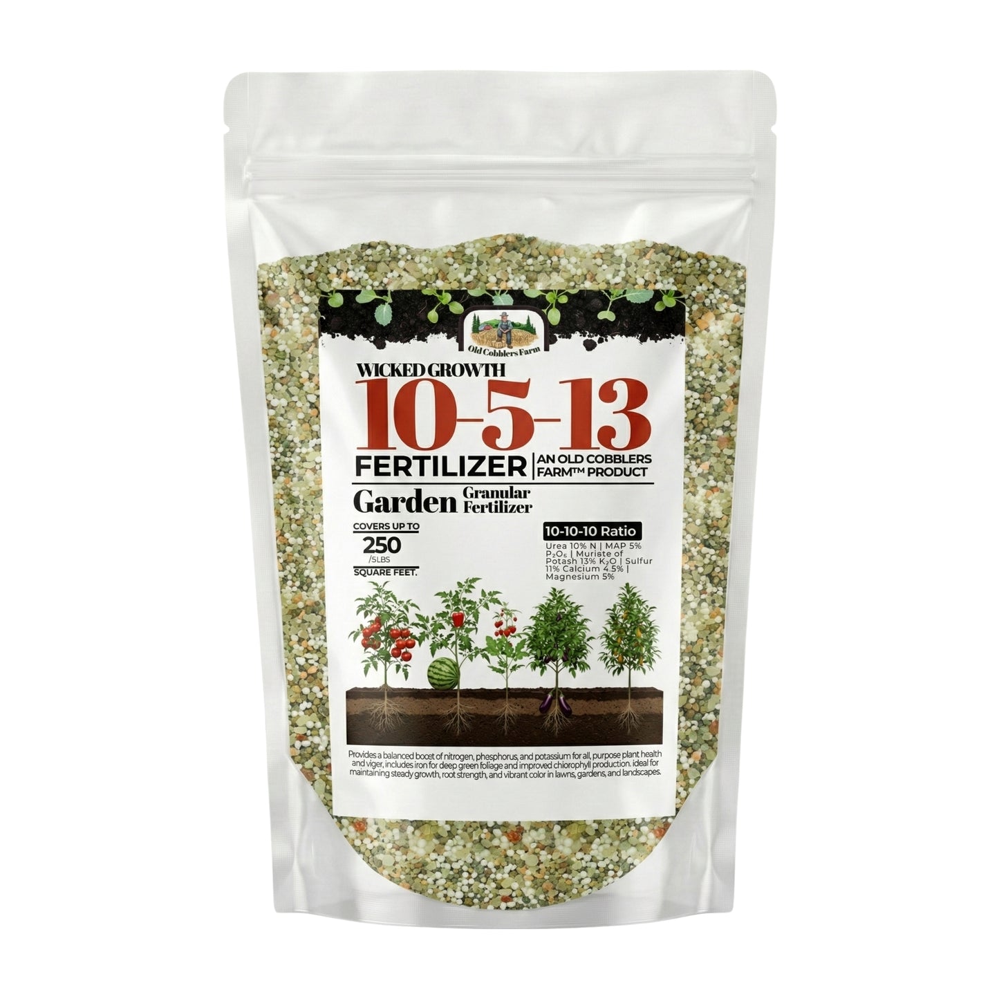 Wicked Growth 10-5-13 Fertilizer