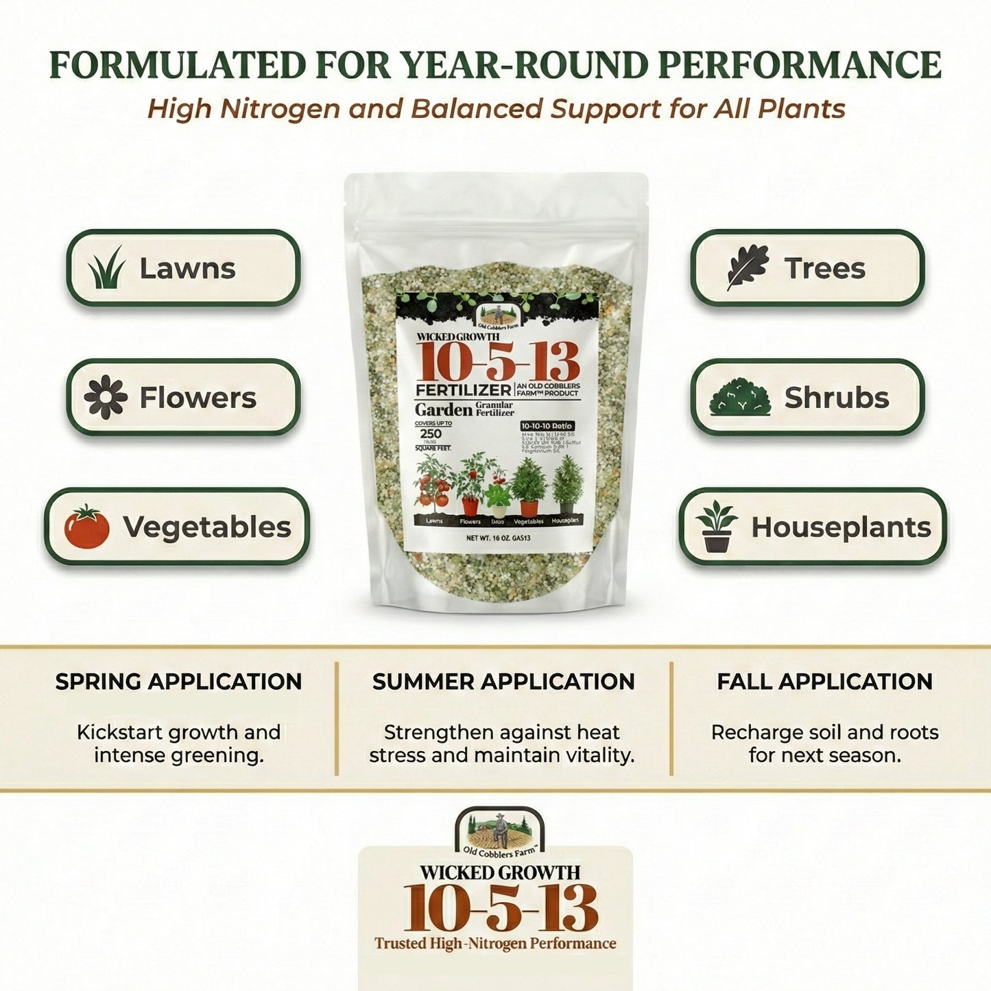 Wicked Growth 10-5-13 Fertilizer