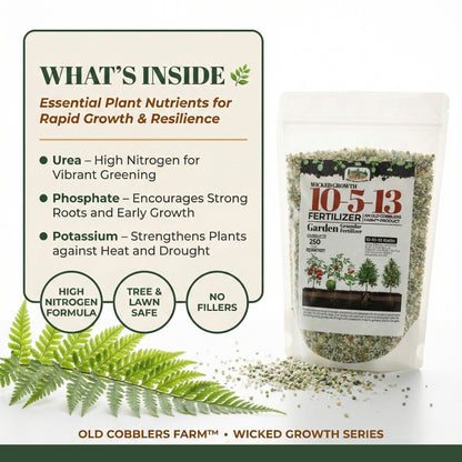 Wicked Growth 10-5-13 Fertilizer