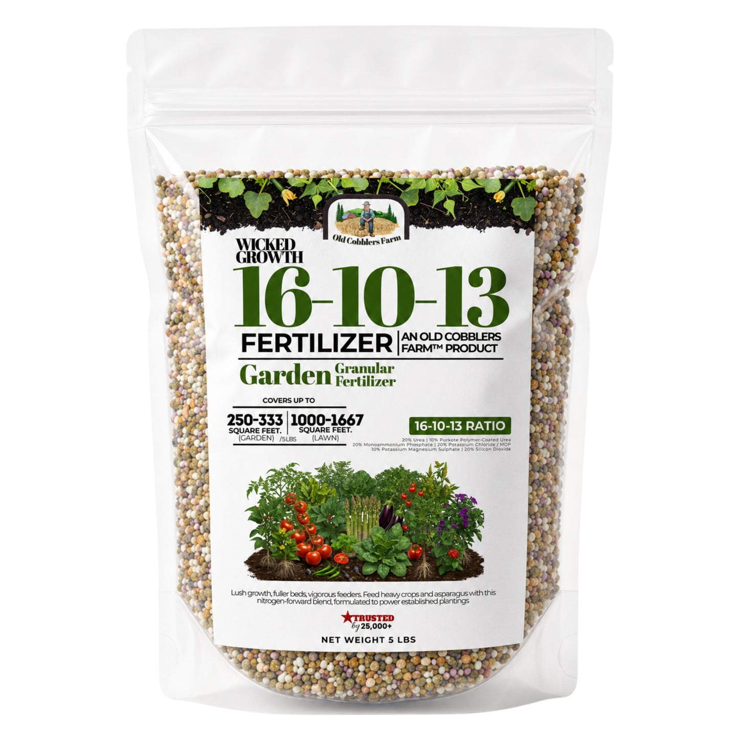 Wicked Growth 16-10-13 – Balanced Nutrition Fertilizer