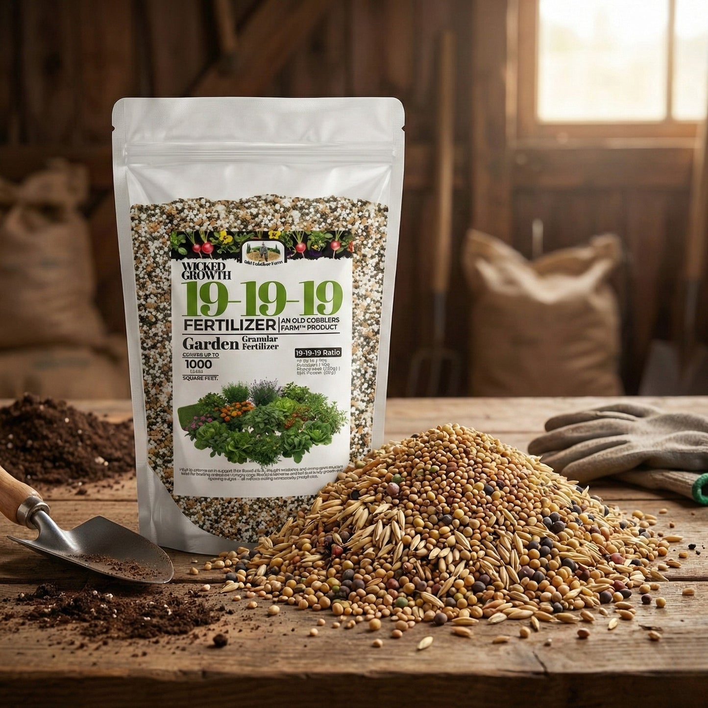 Old Cobblers Farm™ Wicked Growth 19-19-19 Fertilizer - Multi Purpose