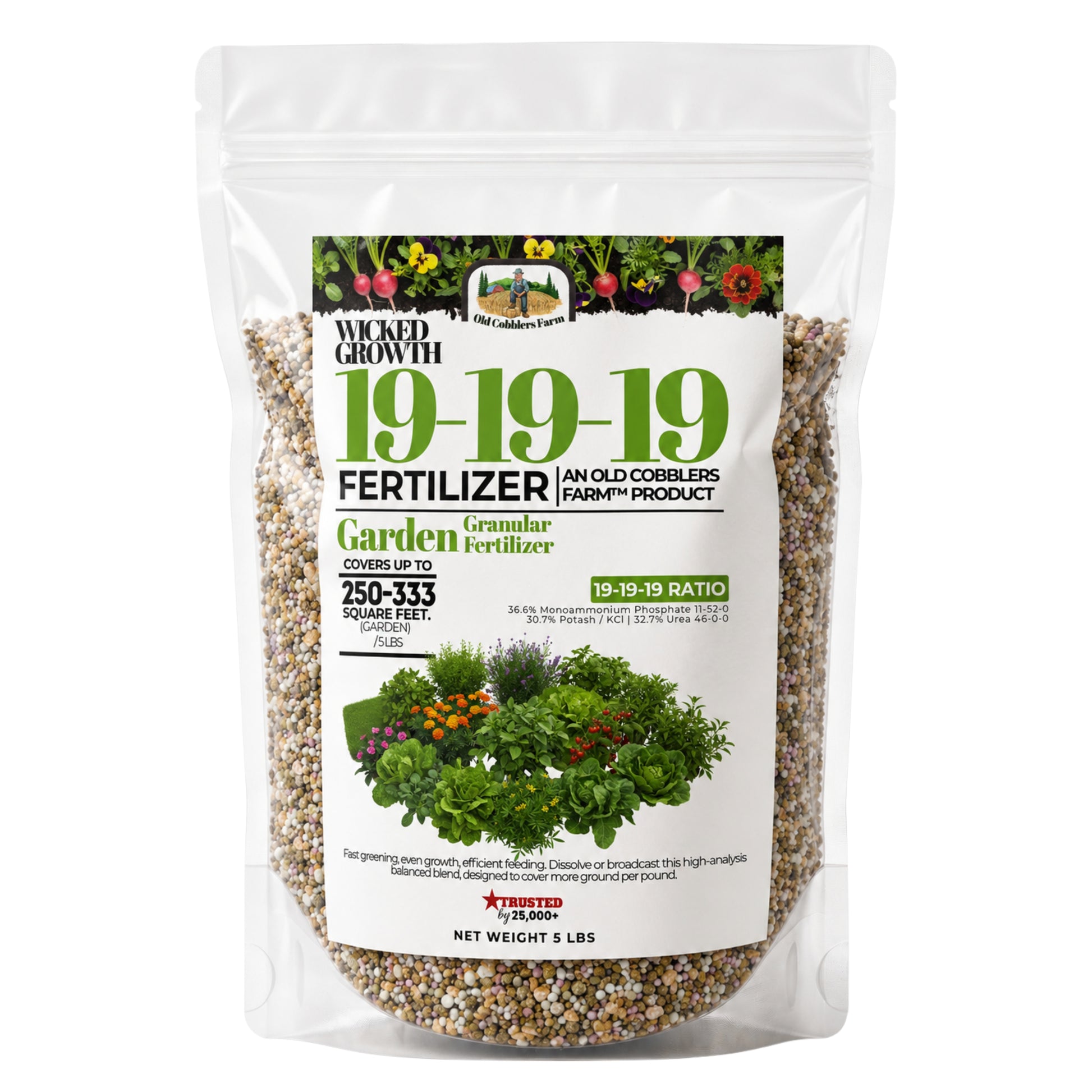 Wicked Growth 19-19-19 Fertilizer - Old Cobblers Farm