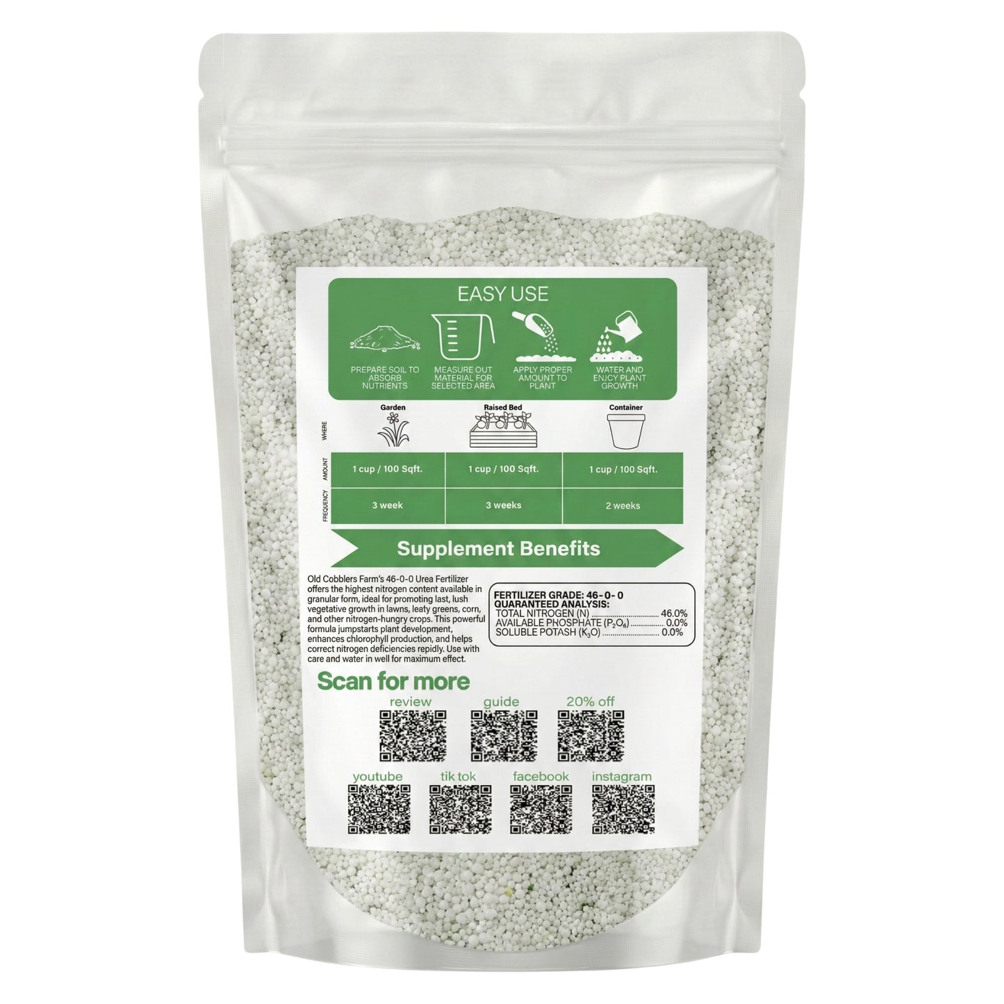 Wicked Growth High-Efficiency Urea Fertilizer