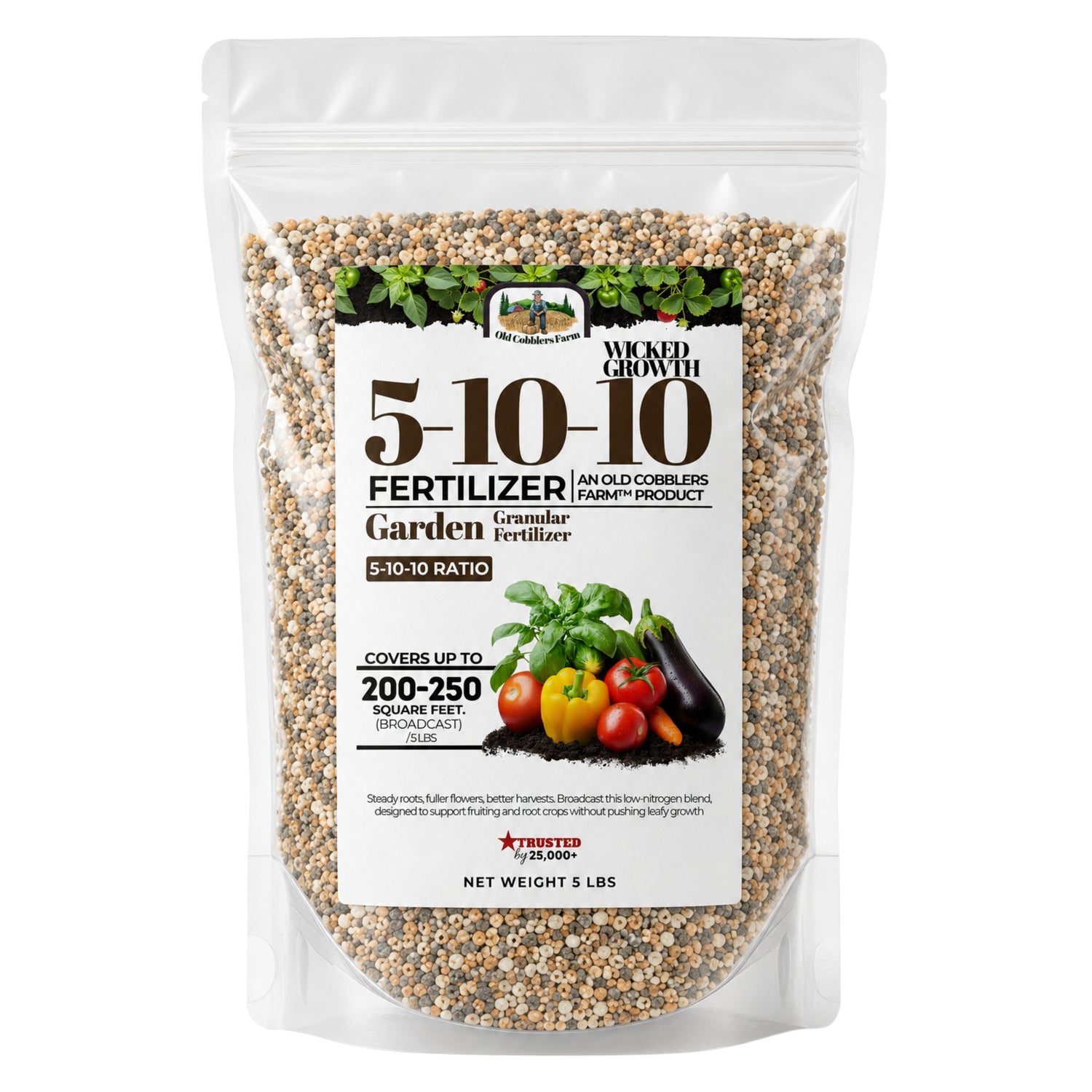 Wicked Growth 5-10-10 Fertilizer - Old Cobblers Farm