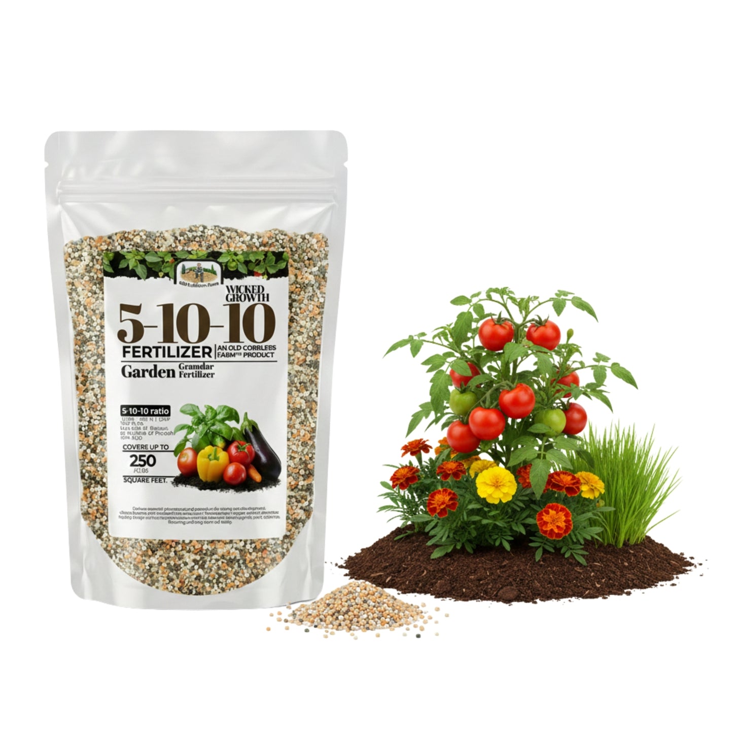 Wicked Growth 5-10-10 Fertilizer