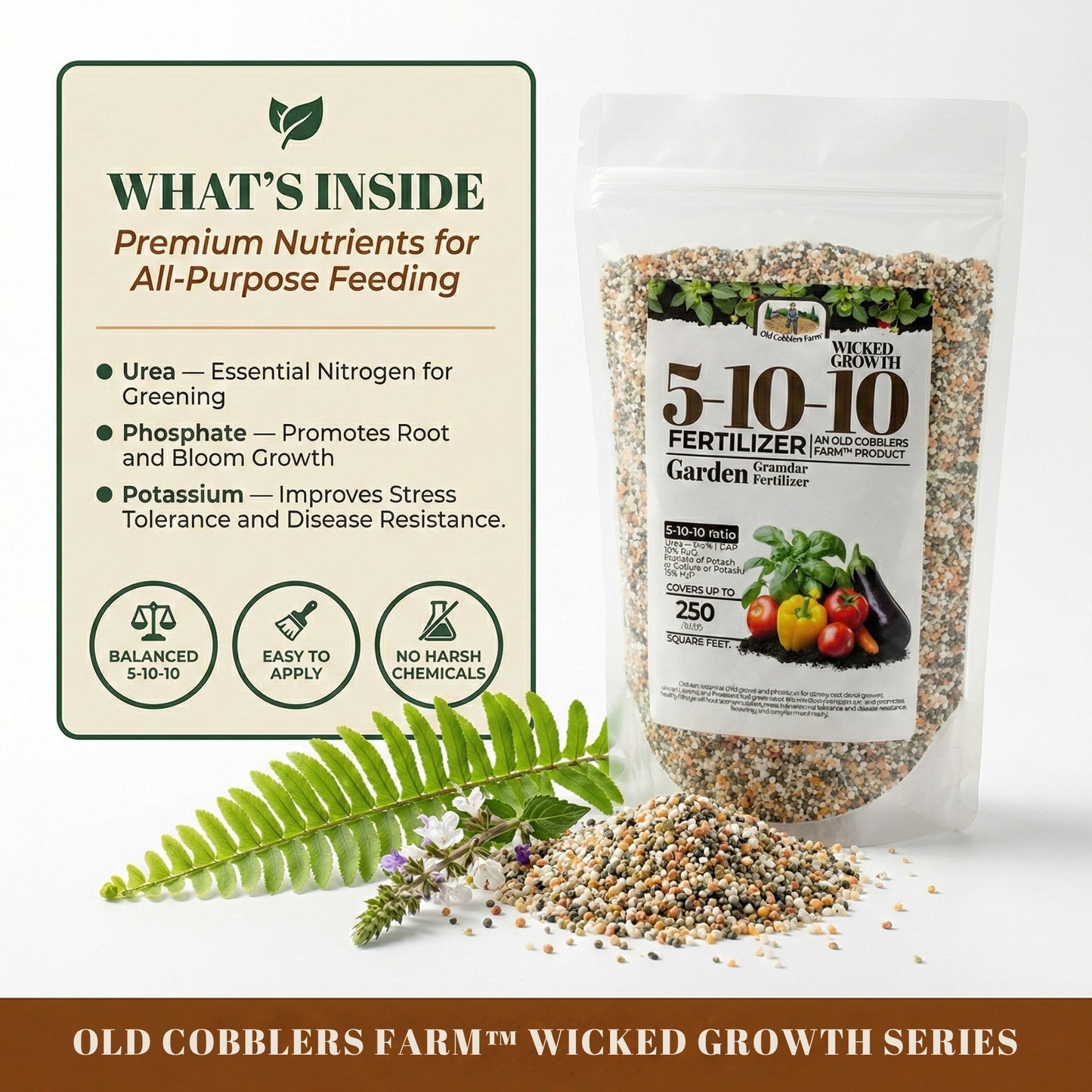 Wicked Growth 5-10-10 Fertilizer