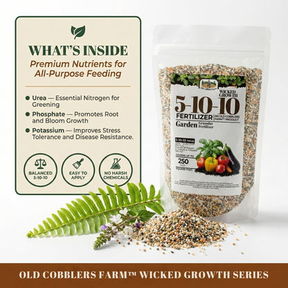 Wicked Growth 5-10-10 Fertilizer