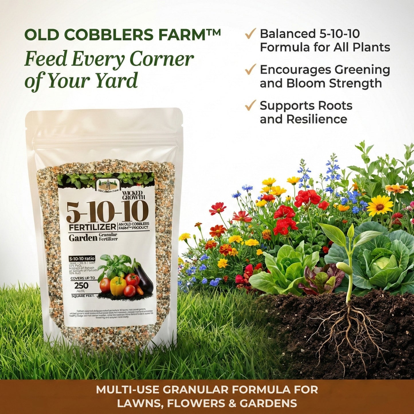 Wicked Growth 5-10-10 Fertilizer