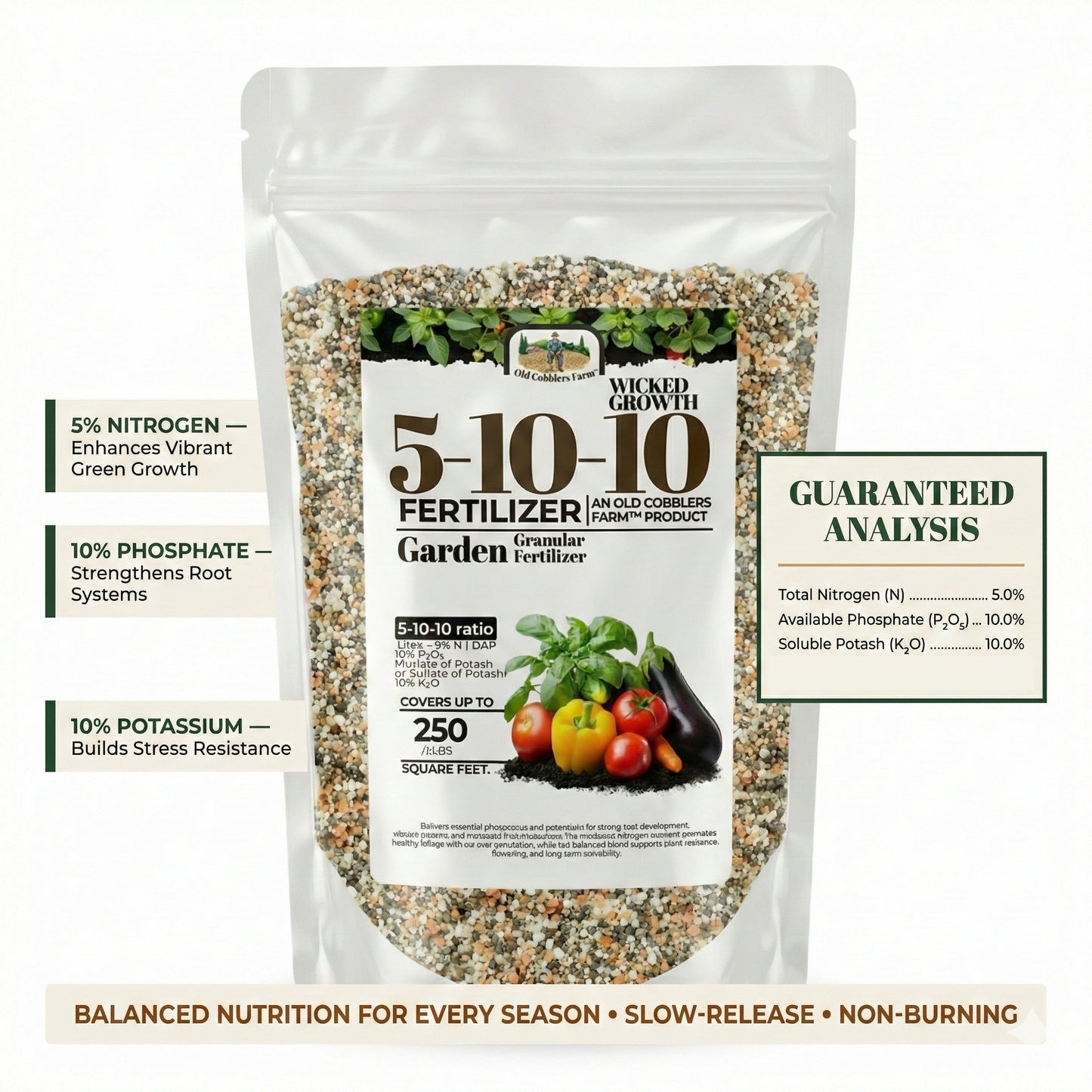 Wicked Growth 5-10-10 Fertilizer