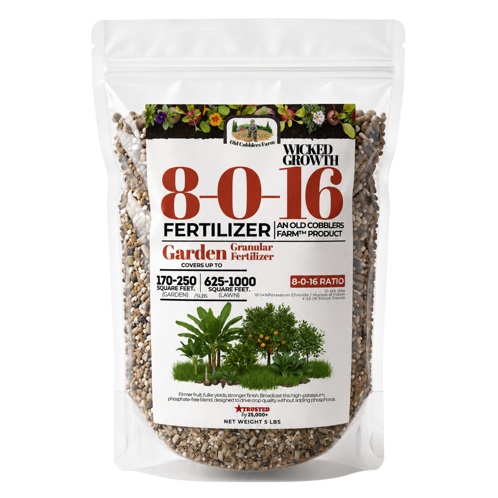 Wicked Growth 8-0-16 Fertilizer - Old Cobblers Farm