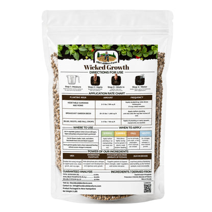 Wicked Growth 8-16-16 Fertilizer