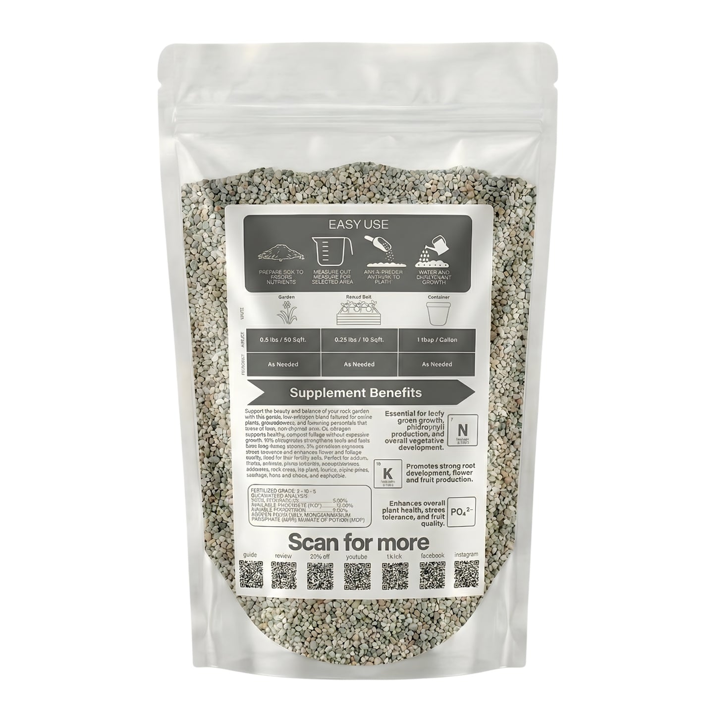 Wicked Growth Alpine/Rock Garden Plants Fertilizer