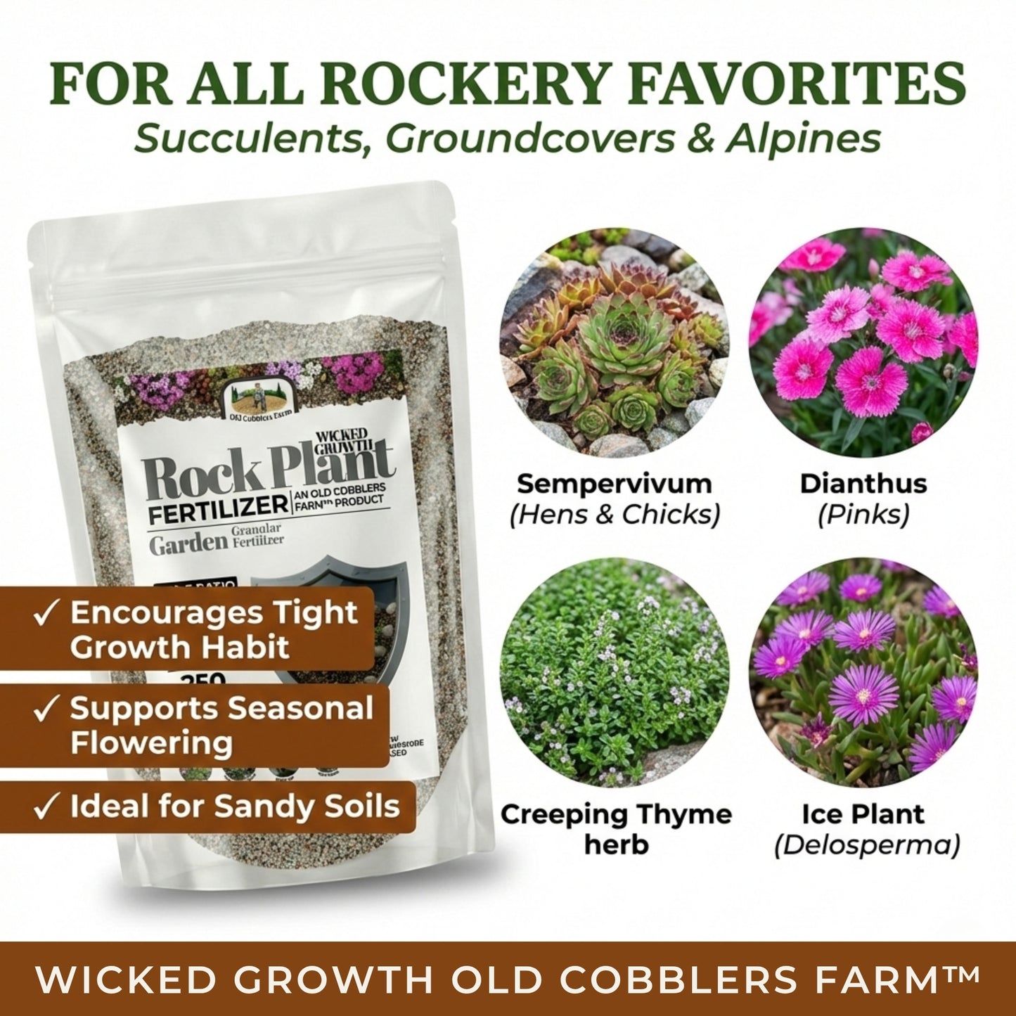 Wicked Growth Alpine/Rock Garden Plants Fertilizer
