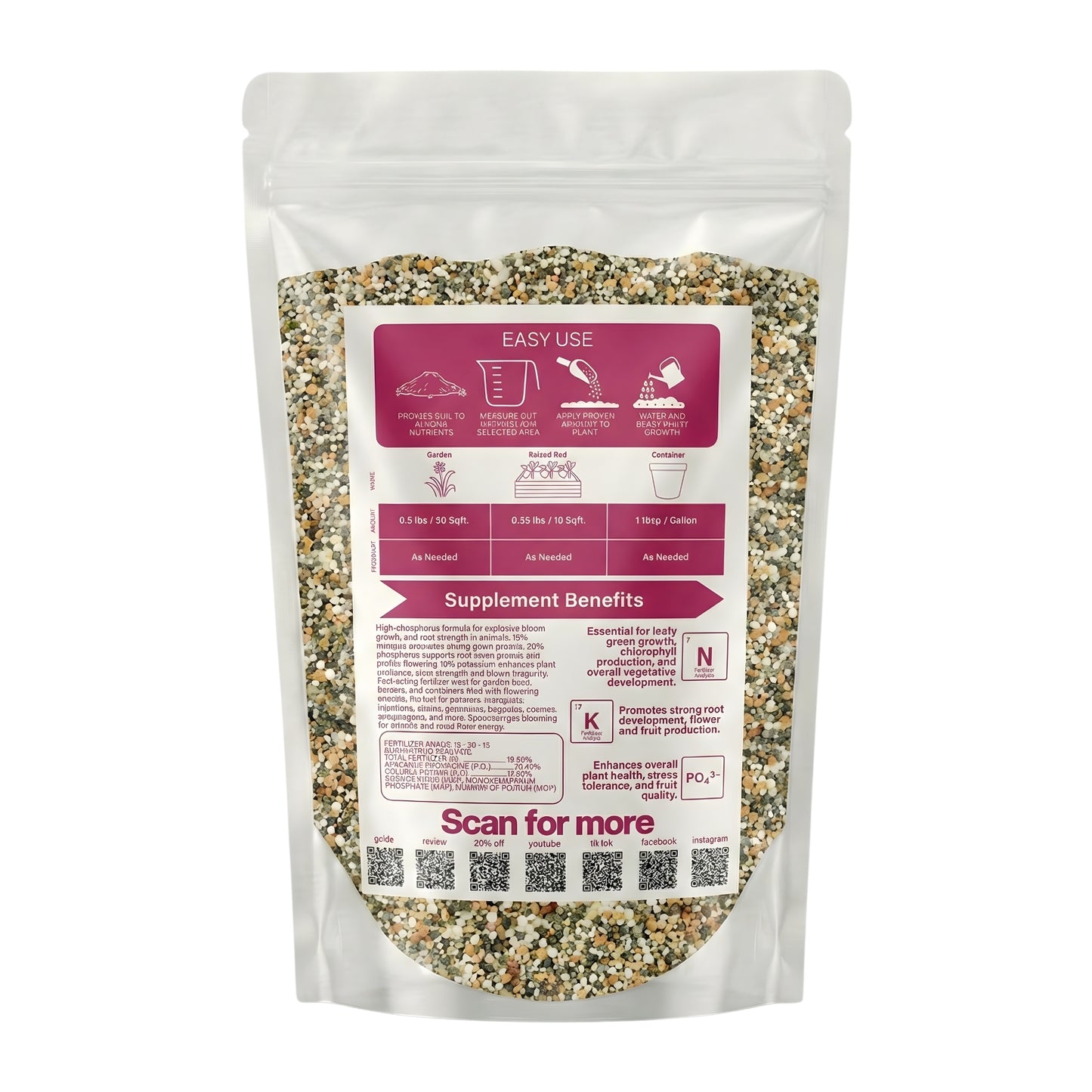 Wicked Growth Annual Flowers Fertilizer