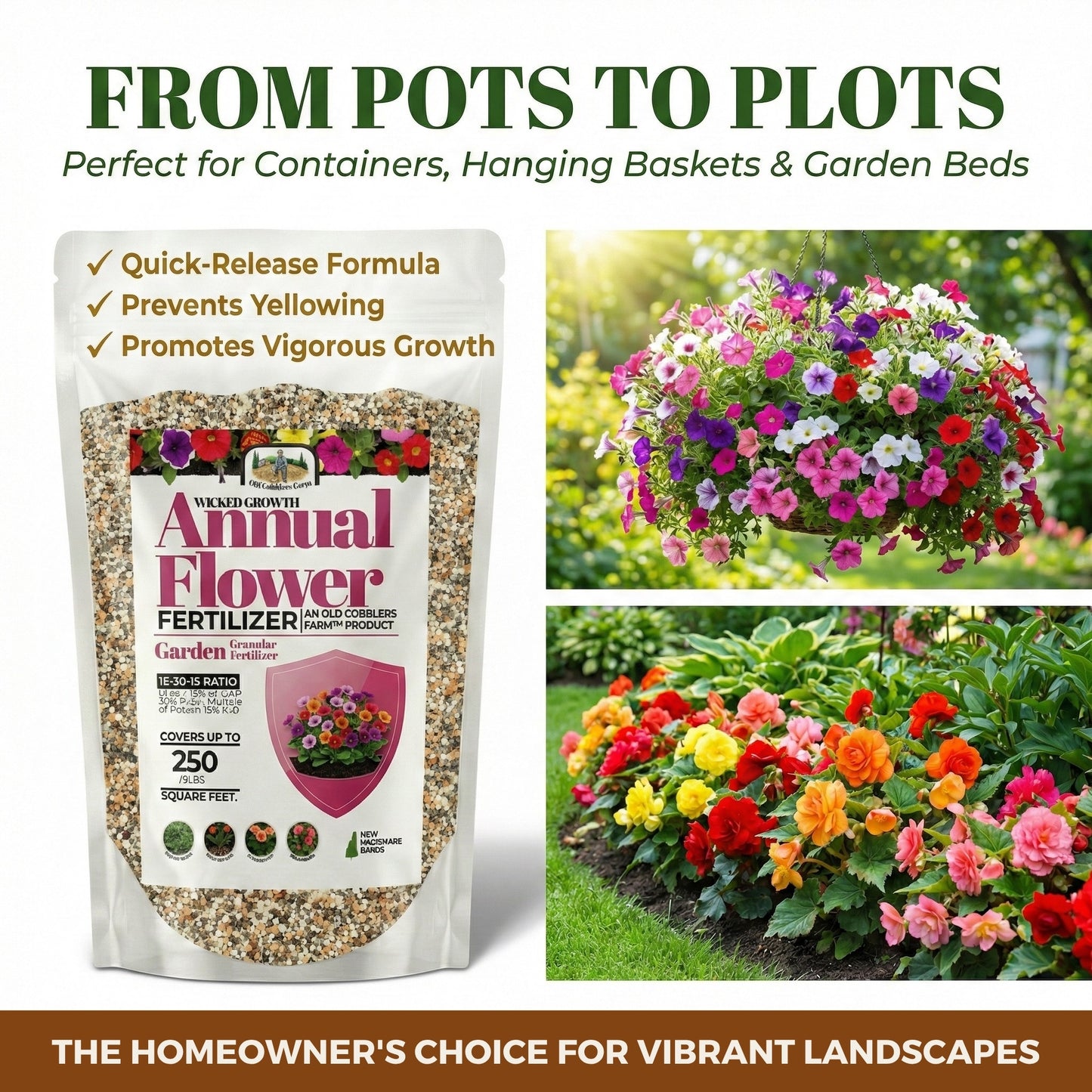 Wicked Growth Annual Flowers Fertilizer