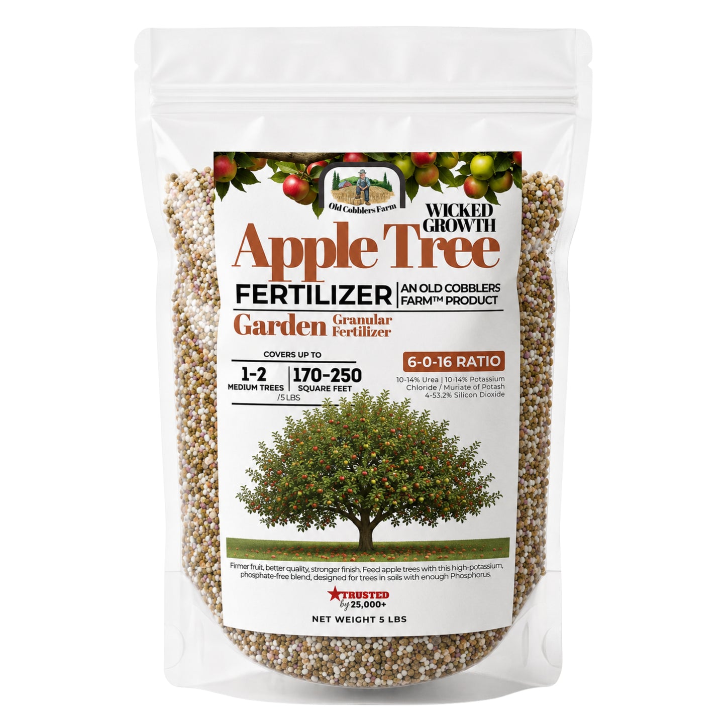 Wicked Growth Apple Tree Fertilizer - Old Cobblers Farm