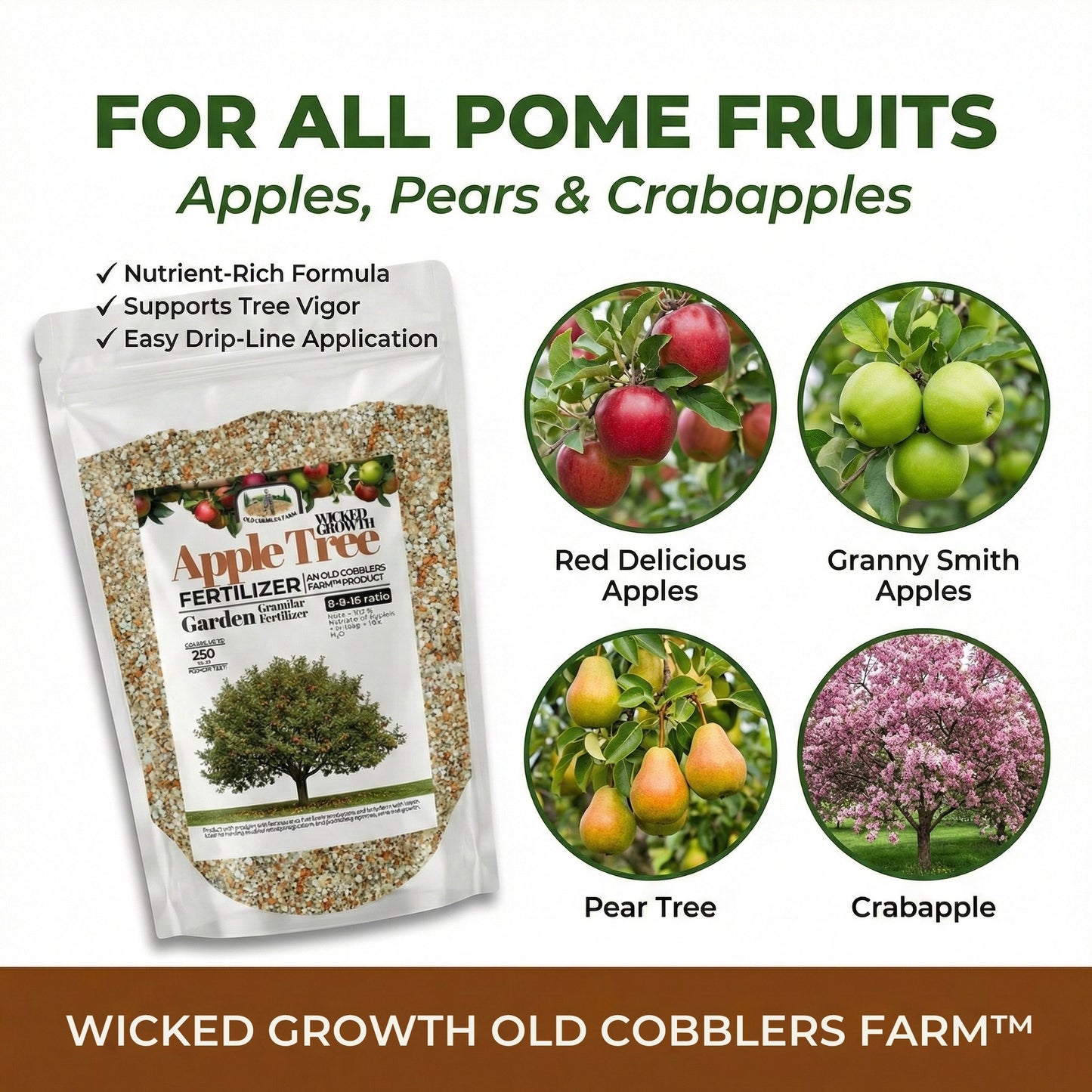 Wicked Growth Apple Tree Fertilizer