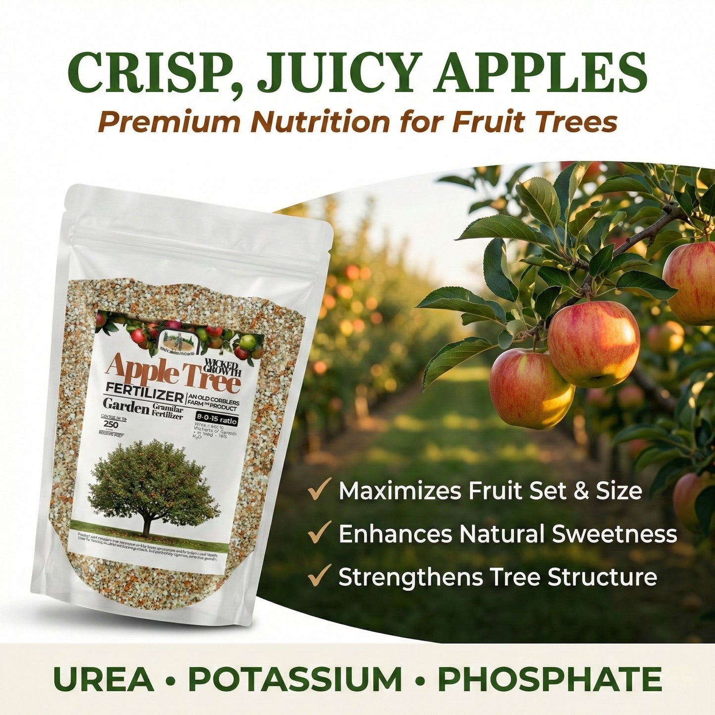 Wicked Growth Apple Tree Fertilizer