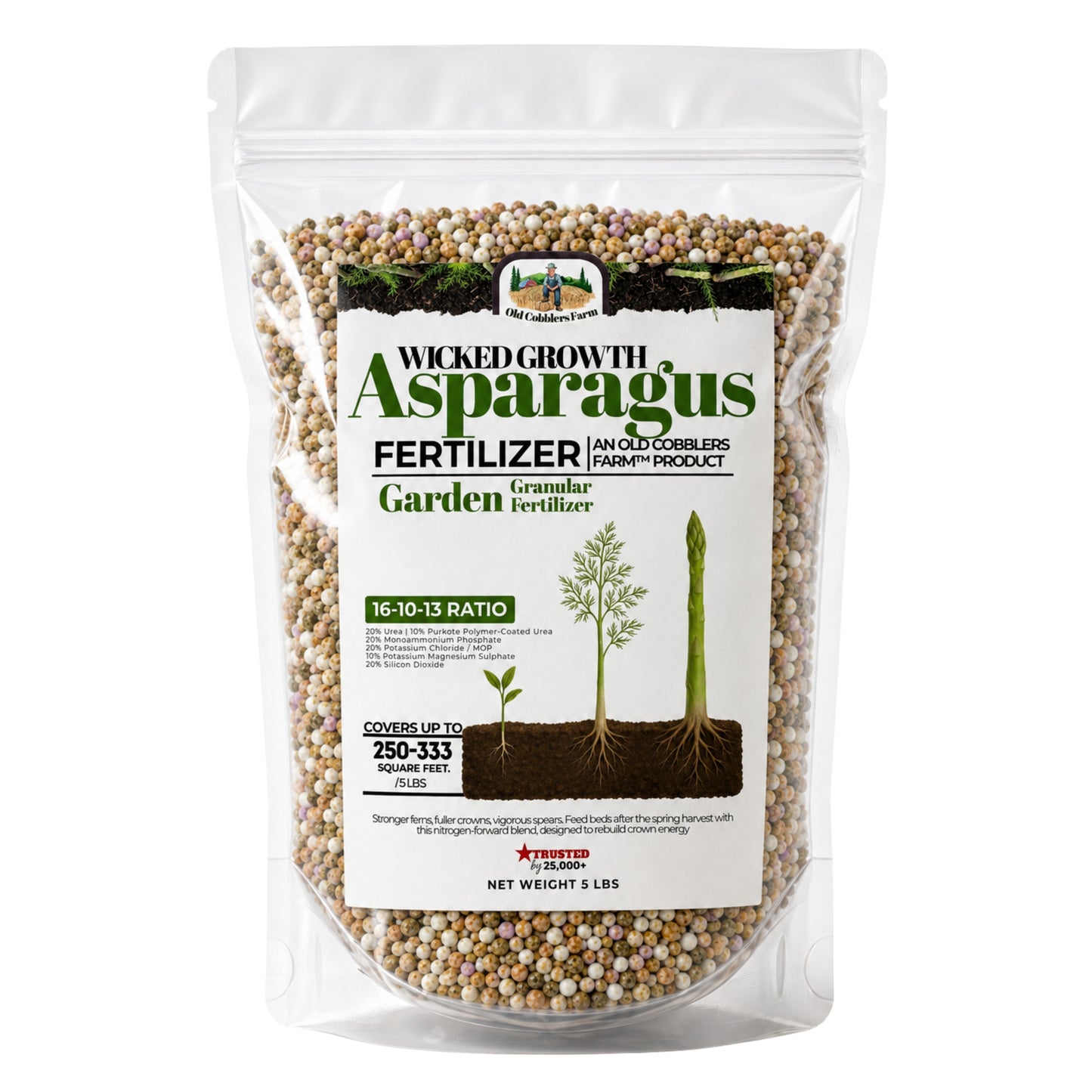 Wicked Growth Asparagus Fertilizer - Old Cobblers Farm