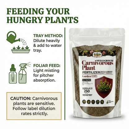 Wicked Growth Carnivorous Plants Fertilizer