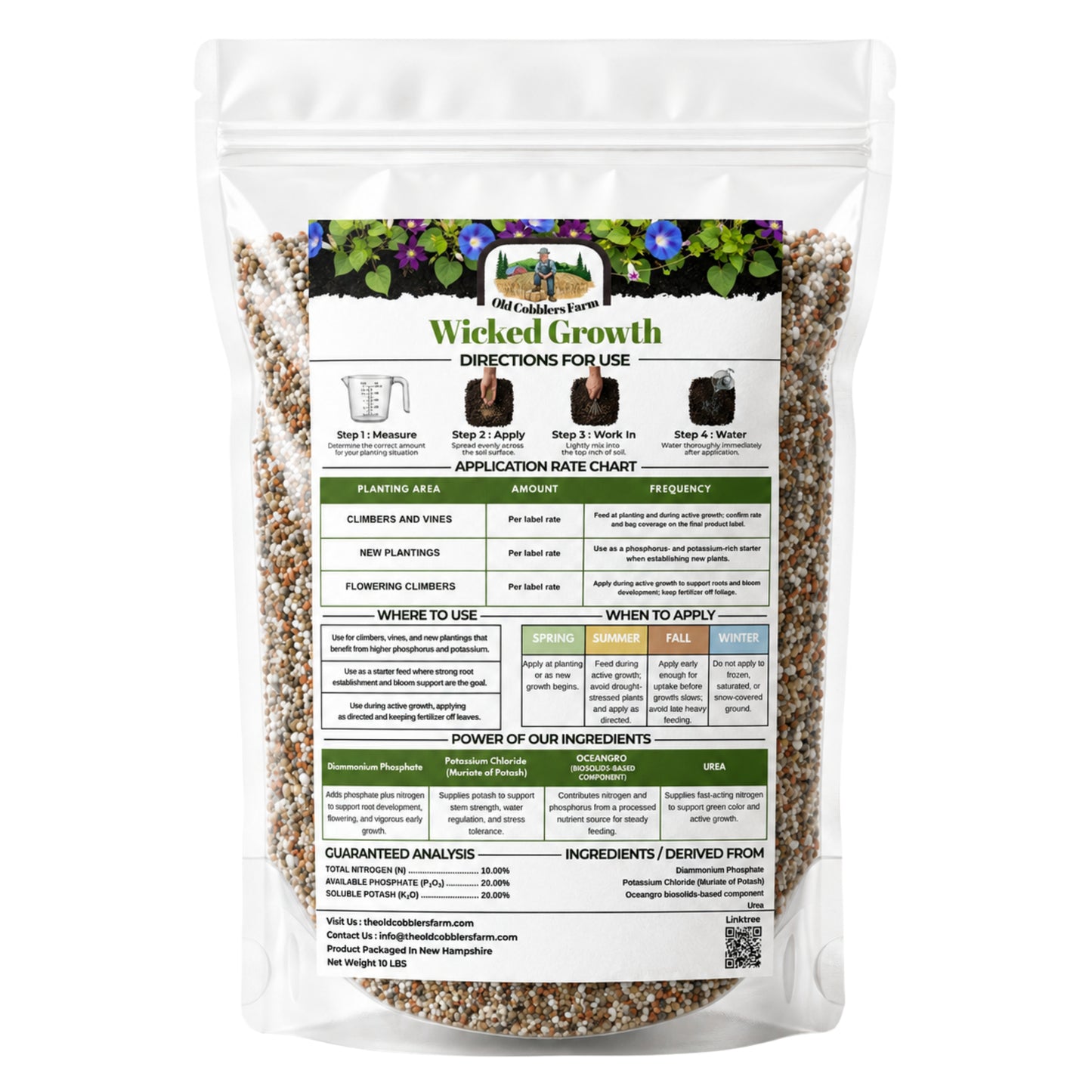 Wicked Growth Climbers & Vines Fertilizer