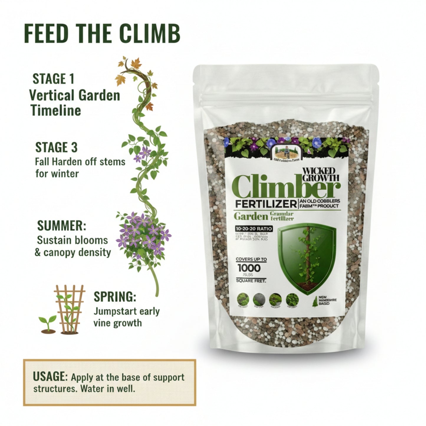 Wicked Growth Climbers & Vines Fertilizer
