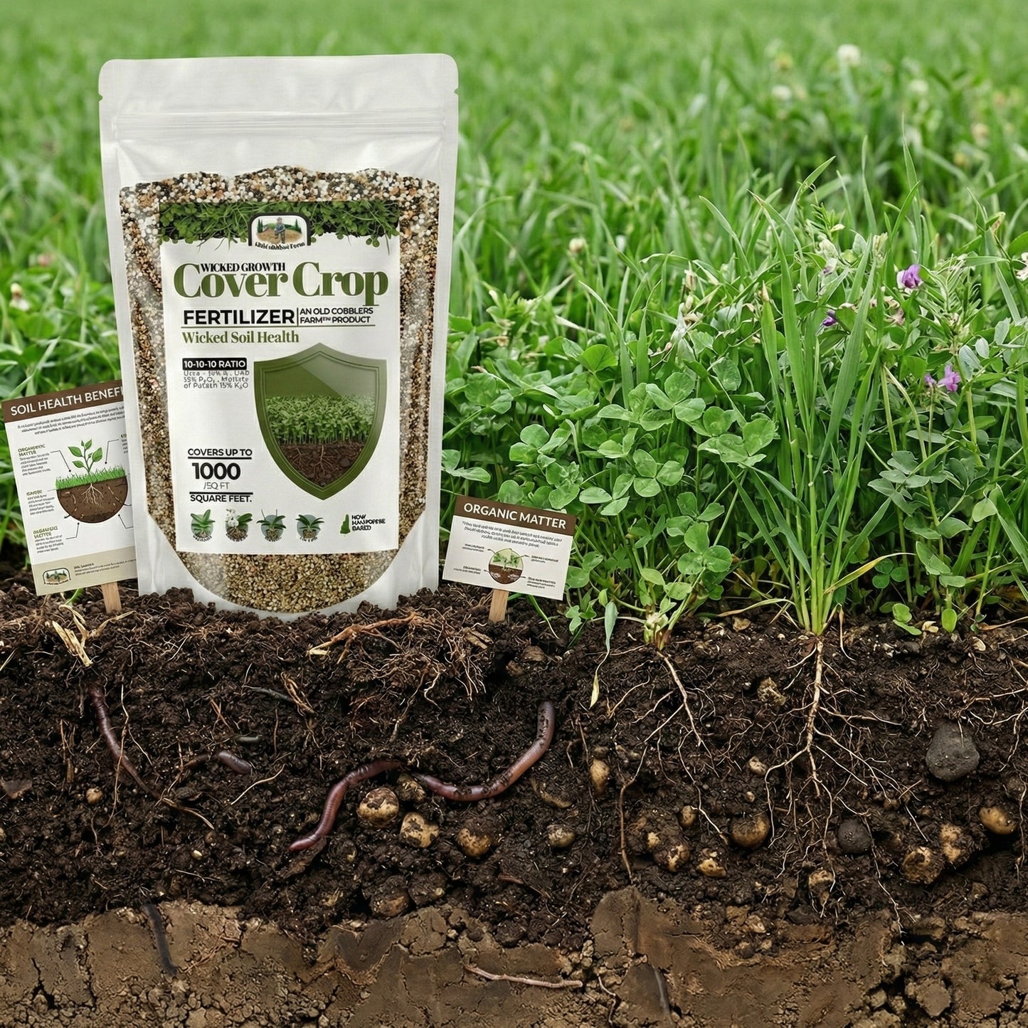 Wicked Growth Cover Crops Fertilizer