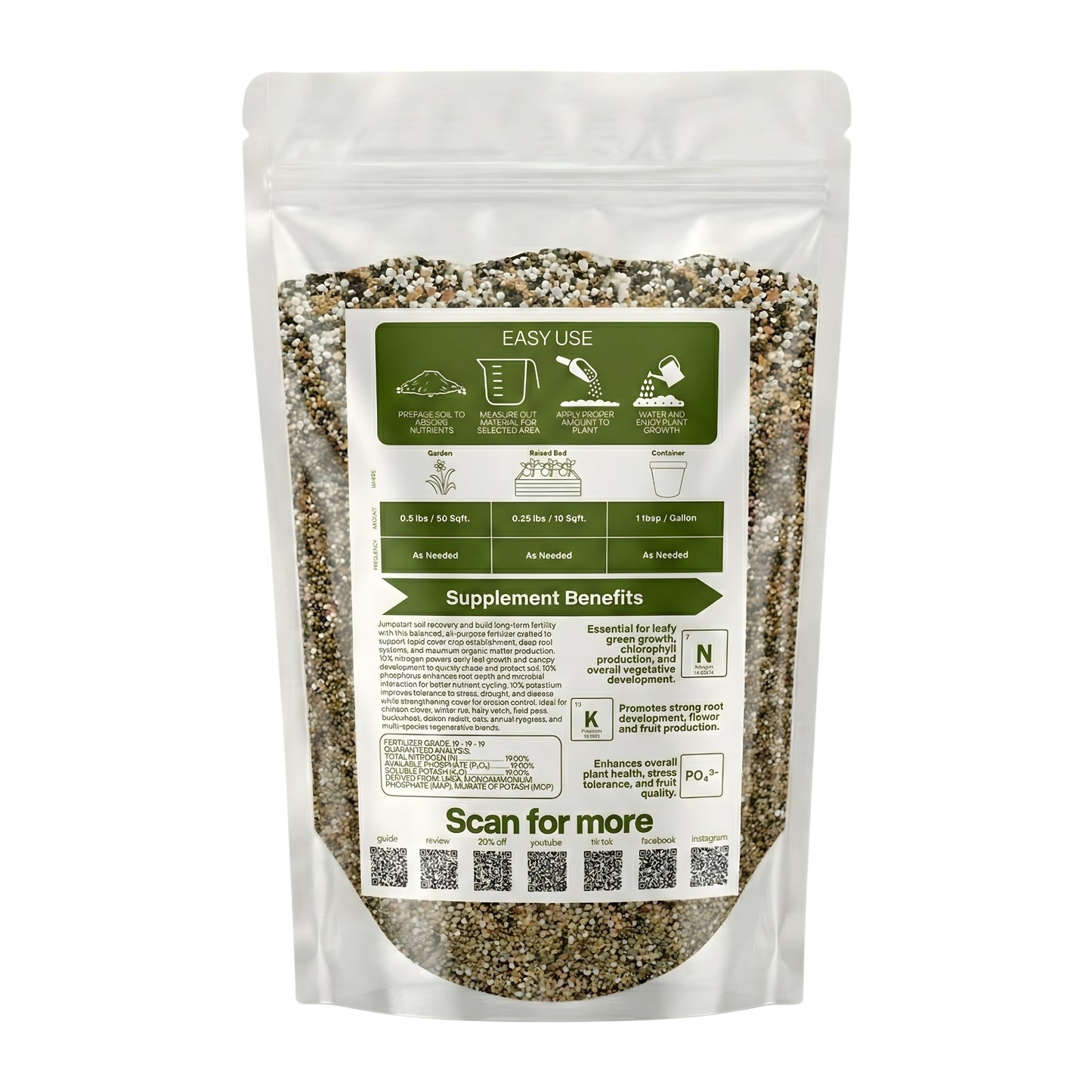 Wicked Growth Cover Crops Fertilizer