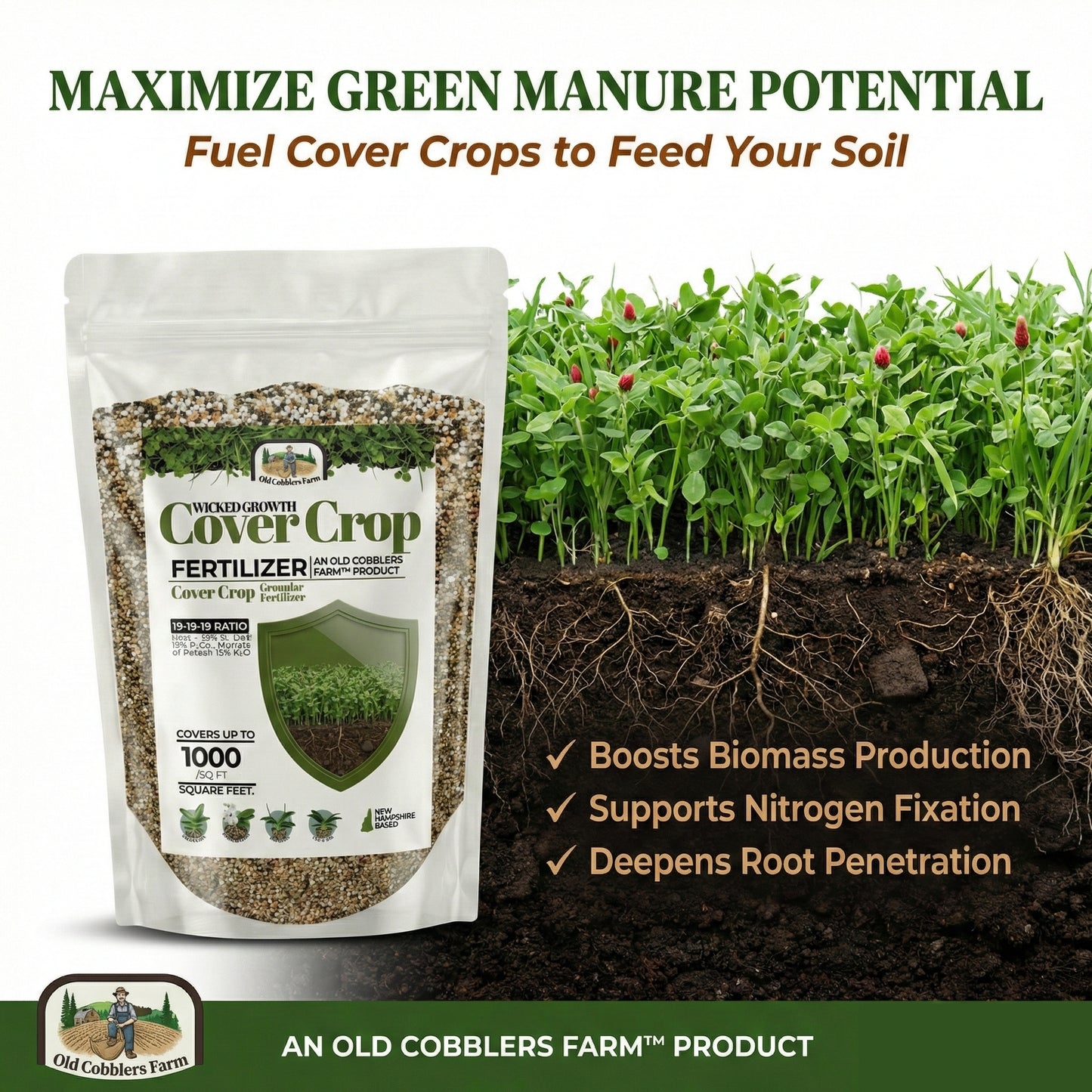 Wicked Growth Cover Crops Fertilizer
