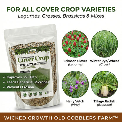 Wicked Growth Cover Crops Fertilizer