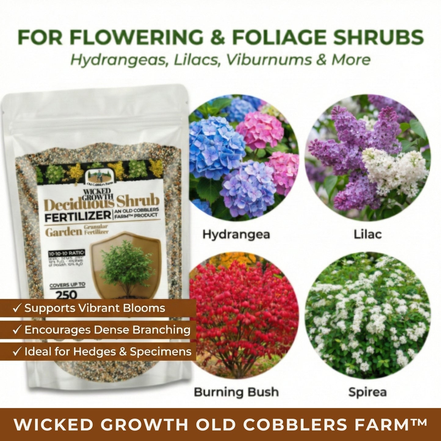 Wicked Growth Deciduous Shrubs Fertilizer