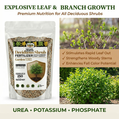Wicked Growth Deciduous Shrubs Fertilizer