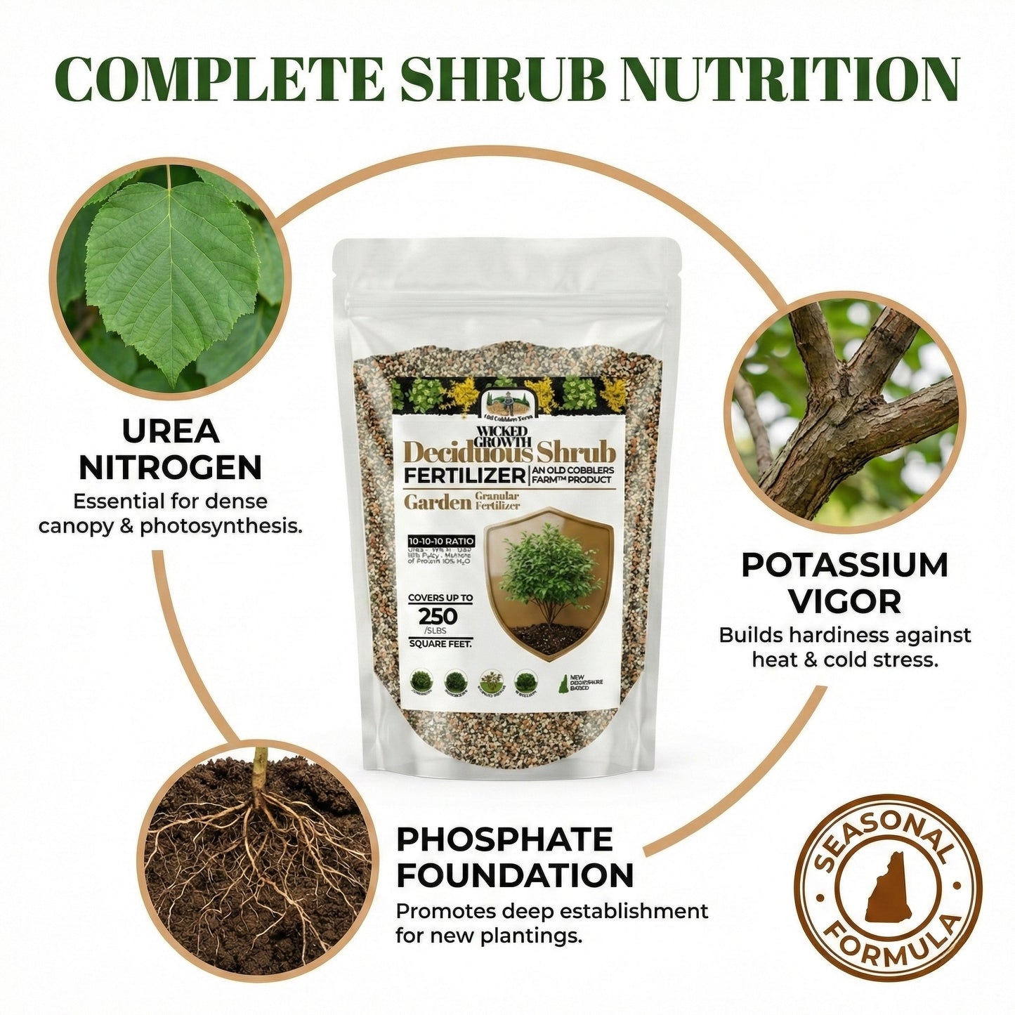 Wicked Growth Deciduous Shrubs Fertilizer
