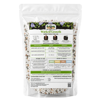 Wicked Growth Deep Green Lawn Mix 20-0-12 Fertilizer