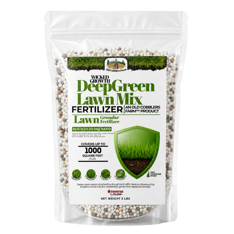 Wicked Growth Deep Green Lawn Mix 20-0-12 Fertilizer - Old Cobblers Farm