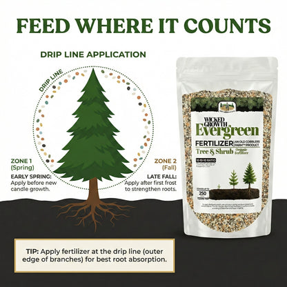 Wicked Growth Evergreen Fertilizer