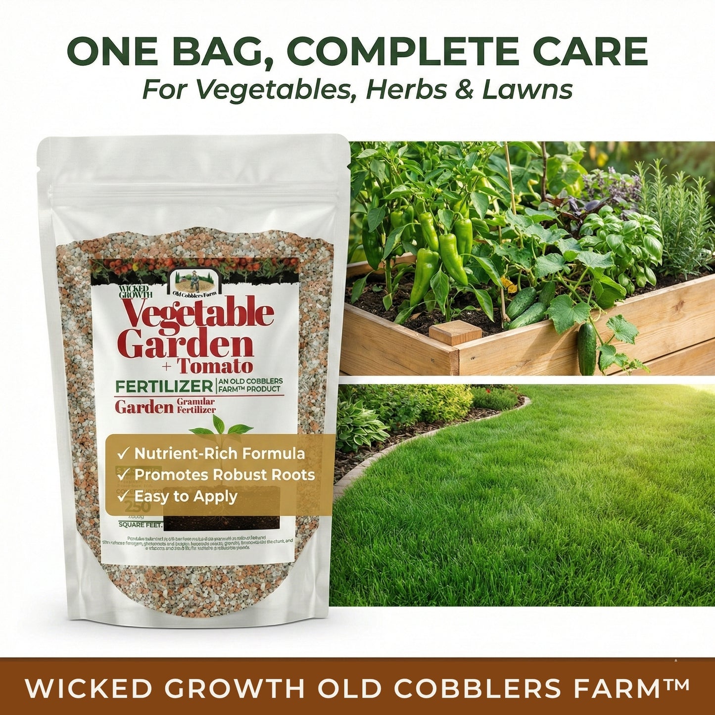 Wicked Growth Garden & Tomato Fertilizer